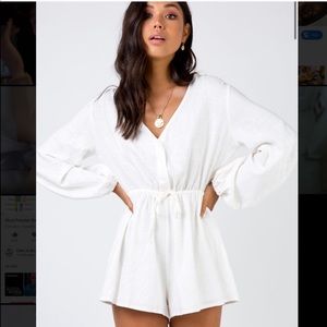 Princess Polly Donna Mae playsuit romper. New!